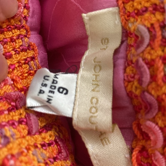 St. John Couture Multi-Colored Tweed Skirt Mixed pattern Size 6- vintage/unique - Picture 3 of 4